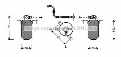 AVA QUALITY COOLING msd004 -  Осушитель, кондиционер